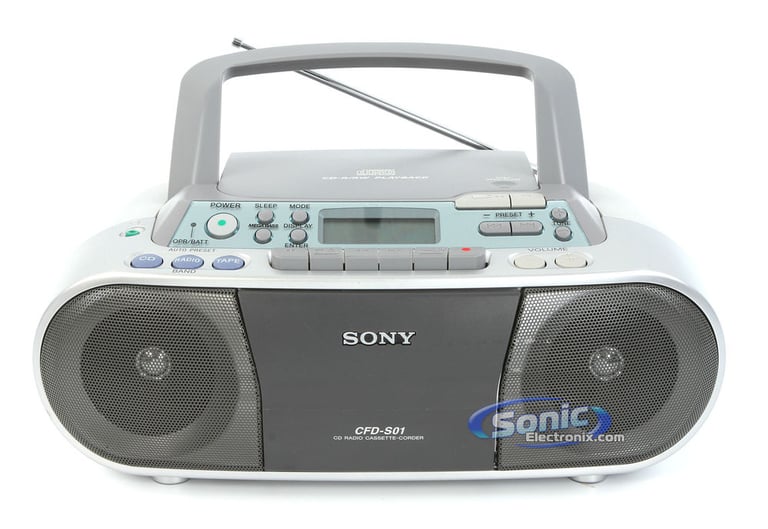 Sony CFD-S01 - Silver (Refurbished) Image 1