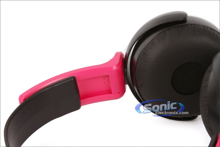 Sony MDR-XB400 On-Ear XB Series Extra Bass Headphones (Pink/Black) Open Box Image 18