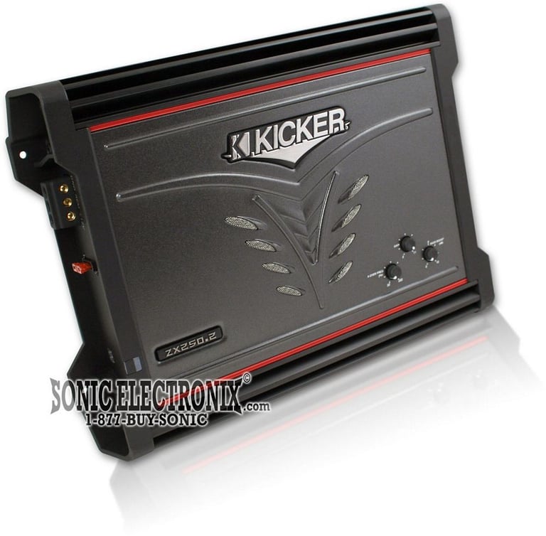 Kicker CVR 10" Combo: ZX250.2 + CVR102 + 10" MDF Sealed Box + CK8 Amp Kit Image 3