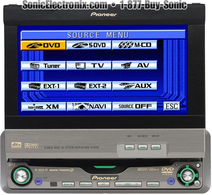 Pioneer AVH-P6500DVD + DEQ-P7000 Package Deal Image 2