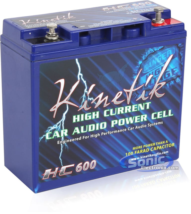 Kinetik HC600 Power Cell with Installation Kit Image 2