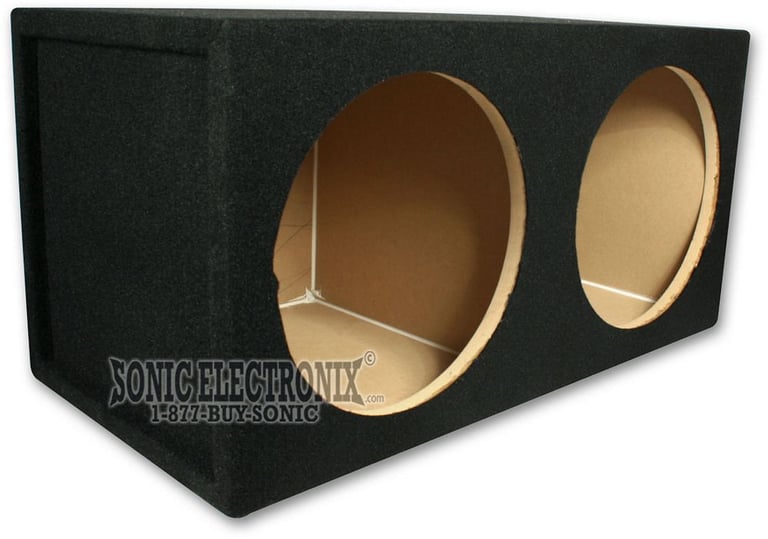Sony XS-L81P5 Dual Combo:  (2) XS-L81P5 8" Subwoofers + (1) Dual 8" MDF Box Image 2