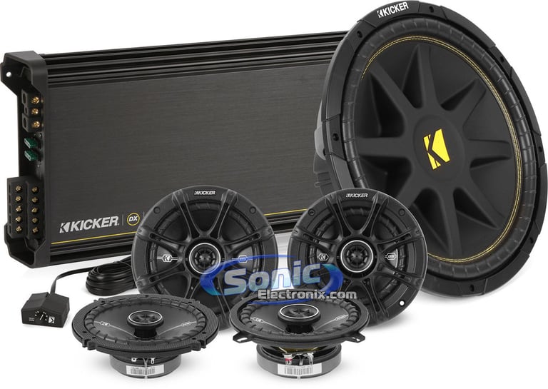600W Kicker Car Audio Package Image 1