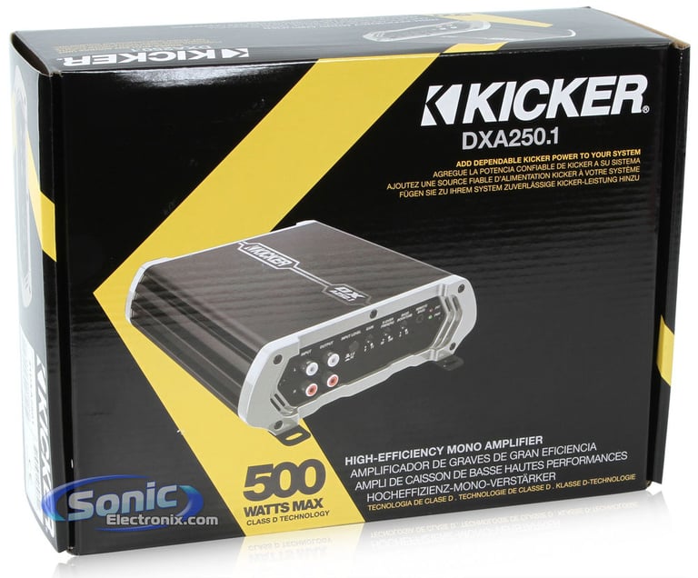 Kicker 250W Bass Package Image 16