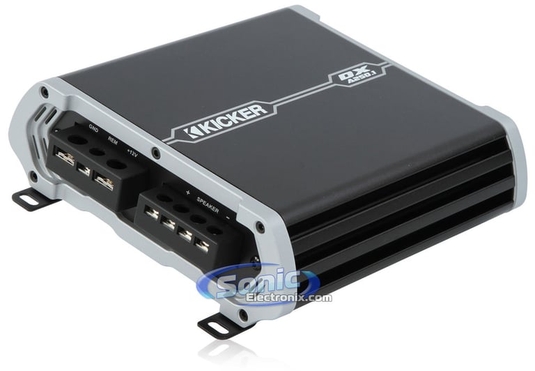 Kicker Monoblock + 10" Sub Box Combo (41DXA2501 + 10TC104) Image 11