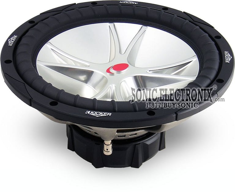 Kicker CVR 12" Combo: 05CVR124 + Visonik VXD609 + 12" MDF Sealed Box + CK8 Amp Kit Image 4