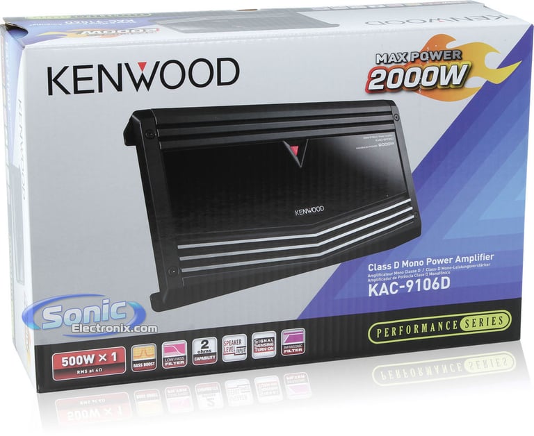Kenwood Shallow Mount Bass Package Image 8