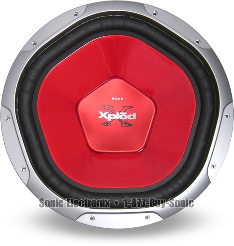 Sony XS-L81P5 Dual Combo:  (2) XS-L81P5 8" Subwoofers + (1) Dual 8" MDF Box Image 3