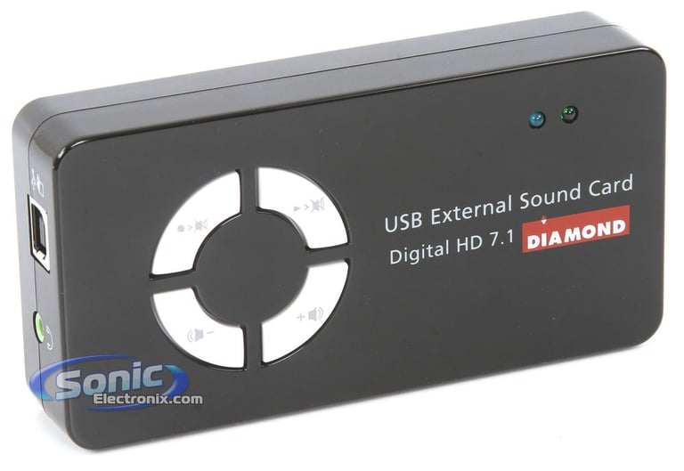 Diamond XS71U Xtreme Sound 7.1 USB (Black) Image 2