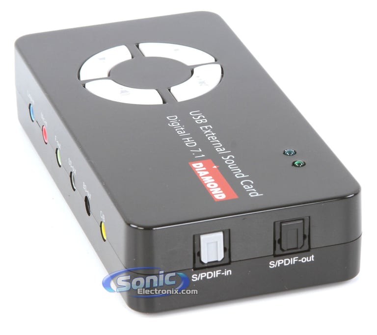Diamond XS71U Xtreme Sound 7.1 USB (Black) Image 4