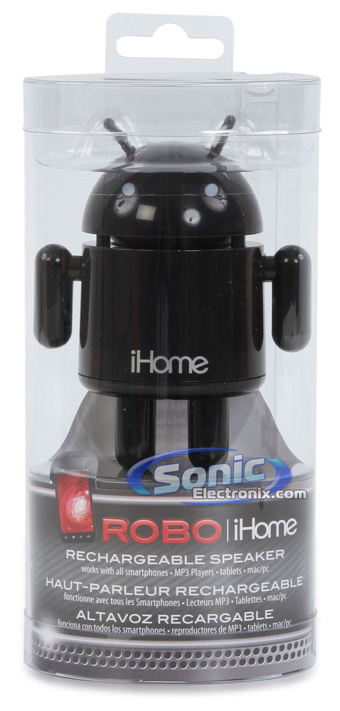 iHome eKids ROBO - Black (Ri-26BV2) Image 4