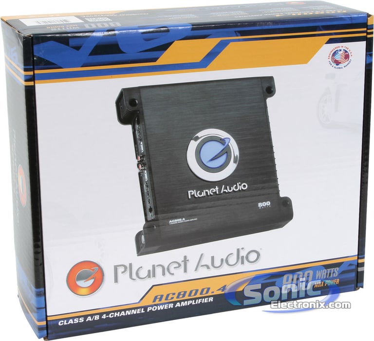 Planet Audio AC800.4 Image 8