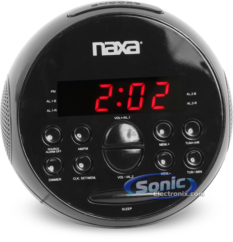 Naxa NRC-172 (Black) Image 1