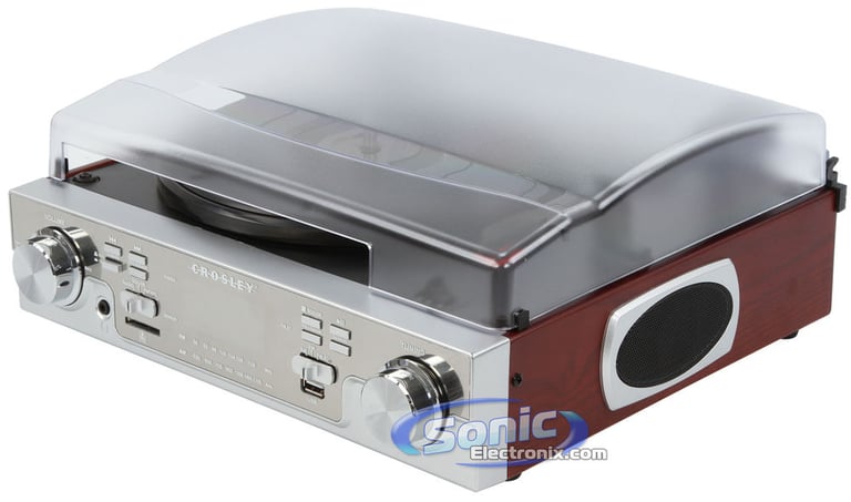 Crosley Radio CR6007A Mahogany Tech (CR6007A-MA) Image 4