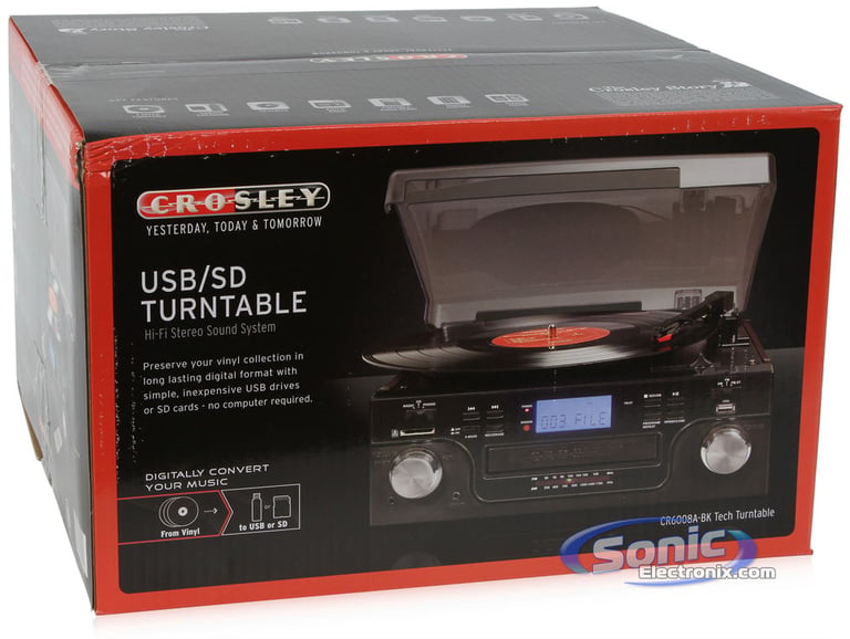 Crosley CR6008A Black Tech (CR6008A-BK) Image 10