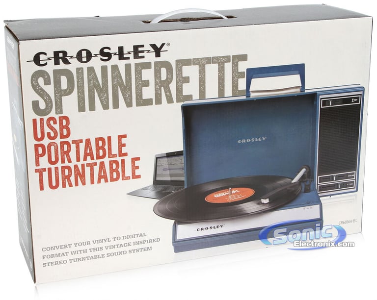 Crosley Spinnerette CR6016A Blue (CR6016A-BL) Image 11