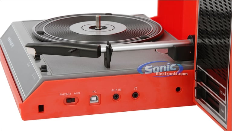 Crosley Spinnerette CR6016A Red (CR6016A-RE) Image 4