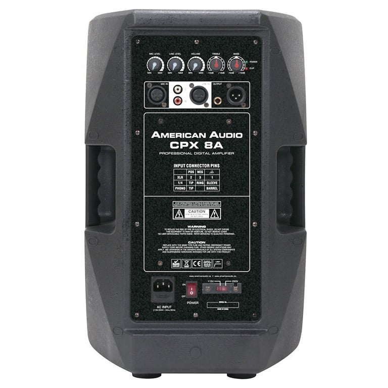 American Audio CPX8A Image 3