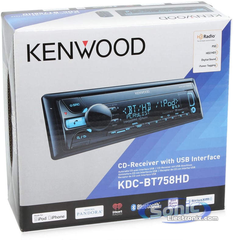 Kenwood KDC-BT758HD Image 8