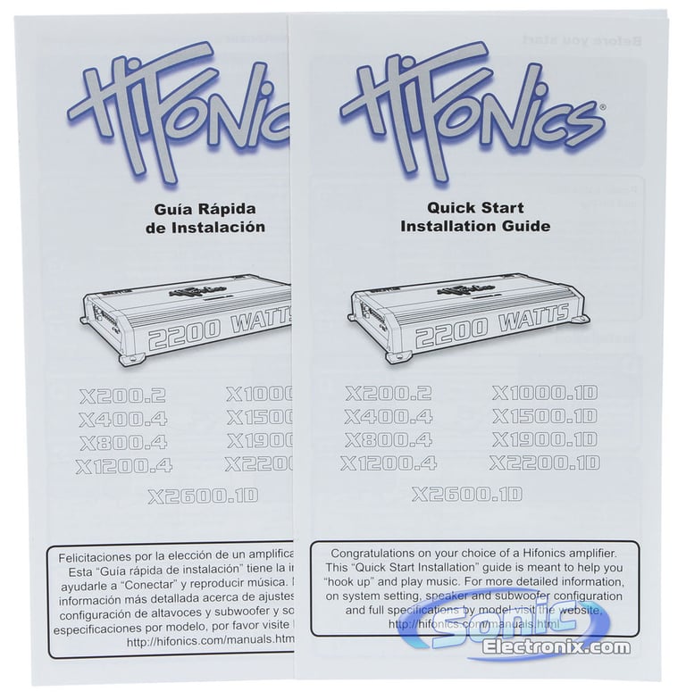 Hifonics 400W Bass Package Image 12