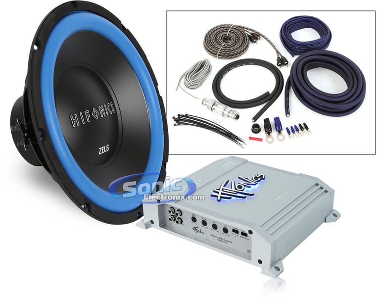 Hifonics 400W Bass Package Image 1