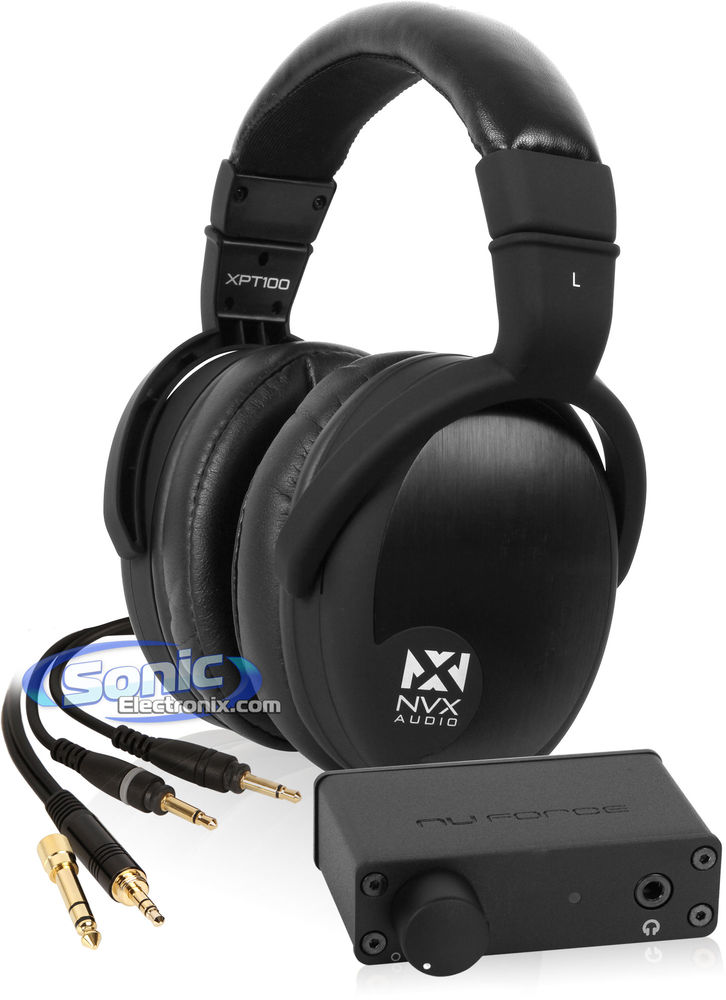 NuForce Icon uDAC-2 Black + NVX XPT100 Image 1