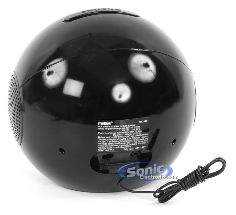 Naxa NRC-172 (Black) Image 2