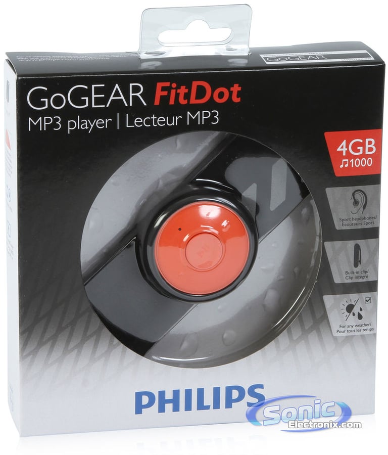 Philips GoGEAR FitDot SA5DOT04ONS Image 9