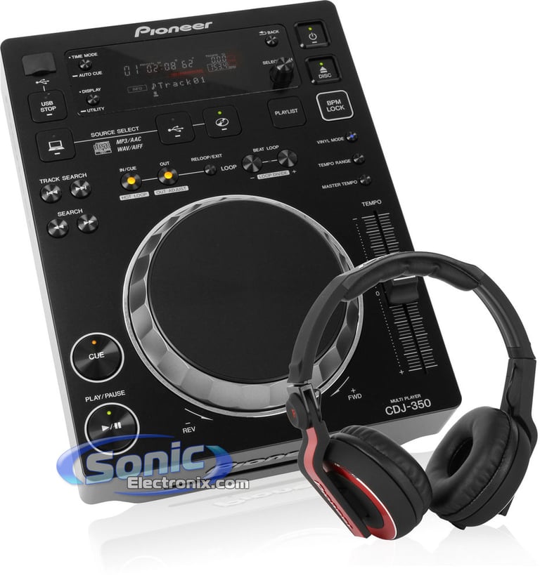 Pioneer CDJ350 + HDJ500R Image 1
