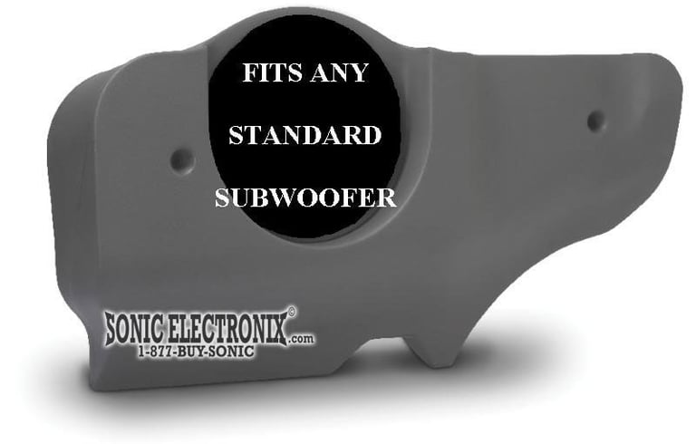 MTX Audio Thunderform NFTRC05C10U (Charcoal, Unloaded) Image 1