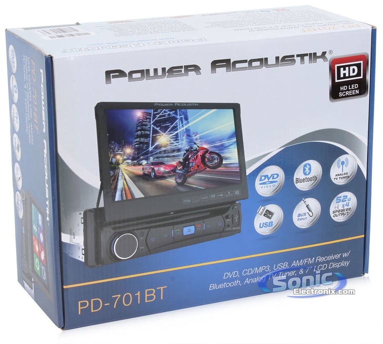 Power Acoustik PD-701BT Image 10