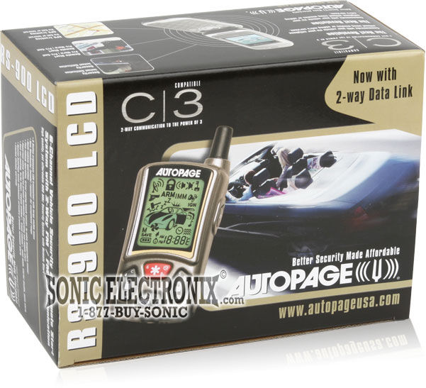 AutoPage C3 RS-900 LCD with ONE MILE RANGE! Image 3