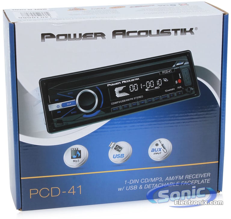 Power Acoustik PCD-41 Image 9