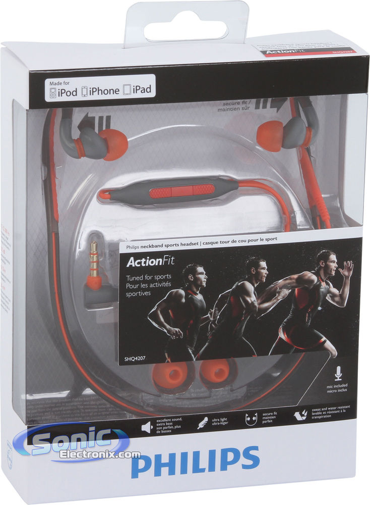 Philips ActionFit SHQ4207 - Orange & Grey Image 5