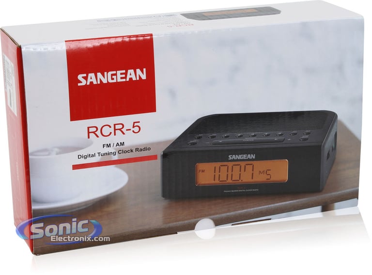 Sangean RCR-5 Black Image 5