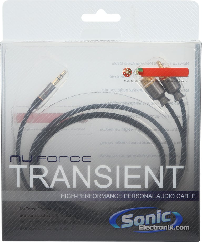 NuForce NFCABLEPRMM15MBLACK (Black) Image 2