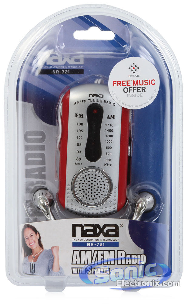 Naxa NR-721RD (Red) Image 2