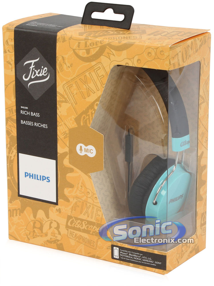Philips CitiScape Fixie SHL5305TL - Teal/Turquoise Image 8