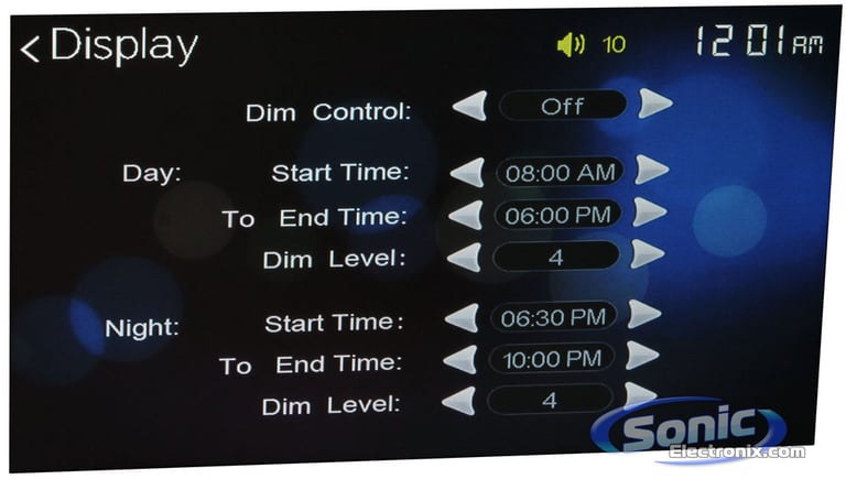 Dual DV1014BH 10.1" Touchscreen Stereo Image 21