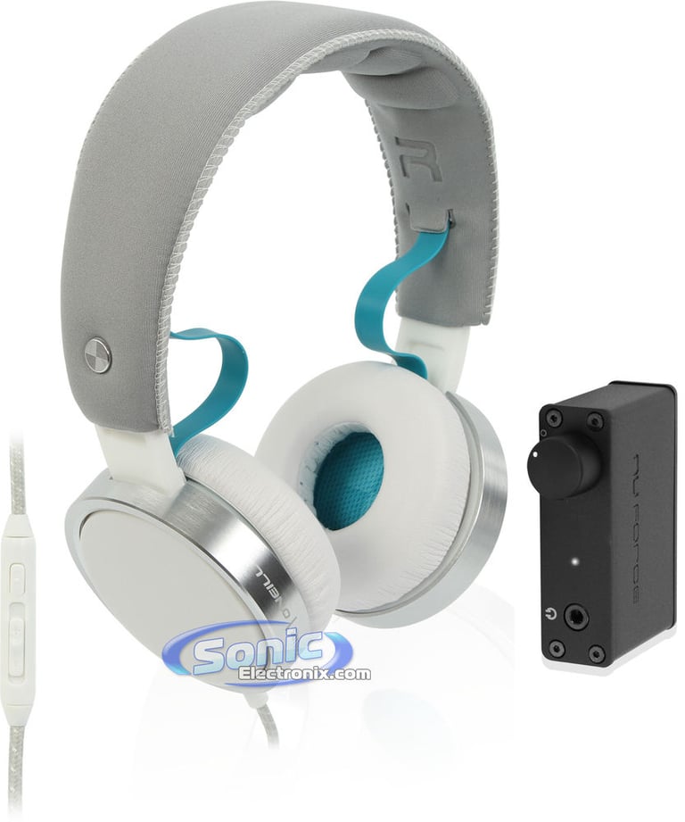 NuForce Icon uDAC-2 Black + Philips SHO7205WT The CONSTRUCT Image 1