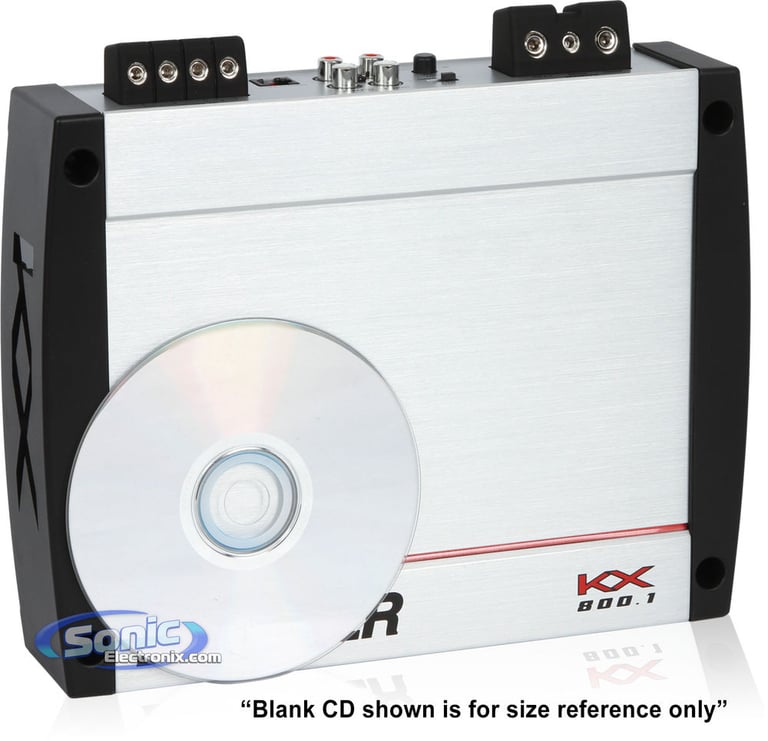 Kicker Monoblock KX800.1 (40KX800.1) Open Box Complete Image 2