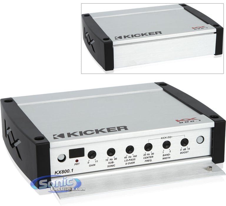Kicker Monoblock KX800.1 (40KX800.1) Open Box Complete Image 5