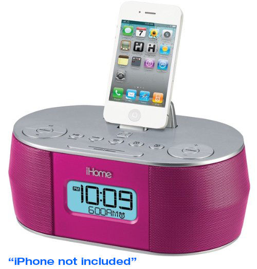 iHome iD38PVC (Pink) Image 1