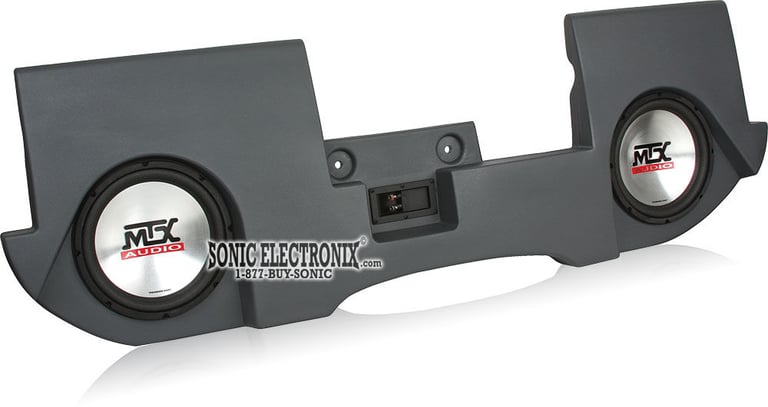MTX Audio Thunderform DRQC20C-T45 (Charcoal, Loaded) Image 1