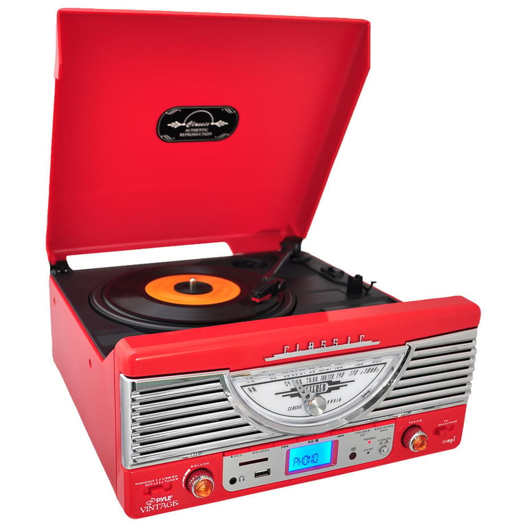 Pyle PTR8UR - Red-OPEN BOX  Image 1