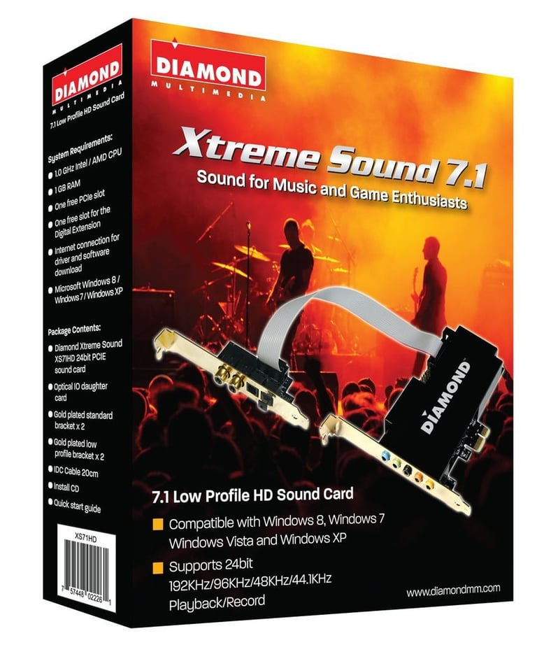Diamond XS71HD XtremeSound 7.1 Image 2