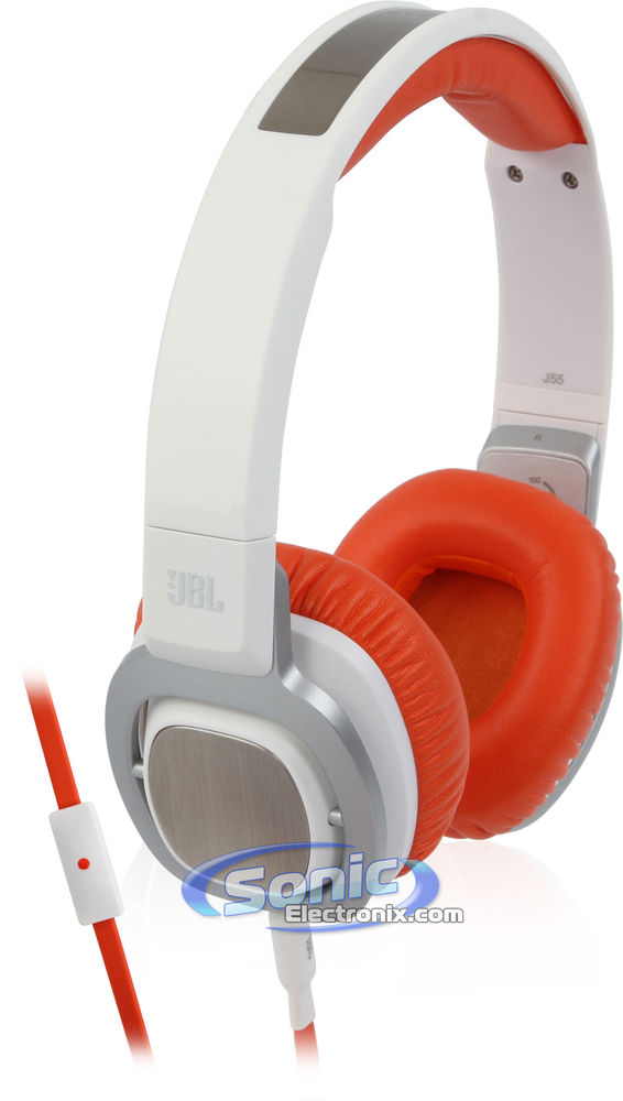 JBL J55a WOR - White/Orange Image 1