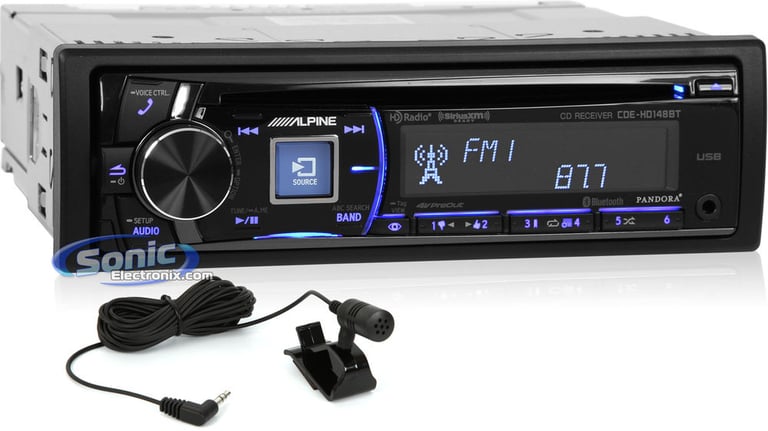 Alpine CDE-HD148BT Open Box Image 10