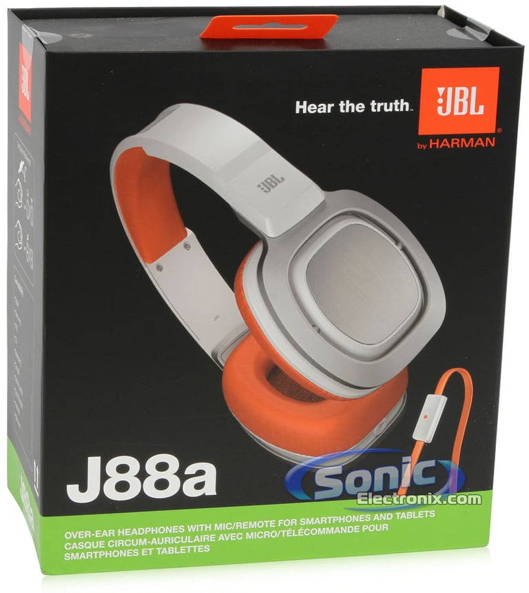 JBL J88a WOR - White/Orange Image 12