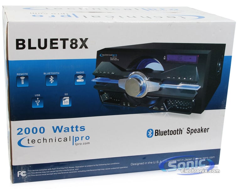 Technical Pro BLUET8X Image 7